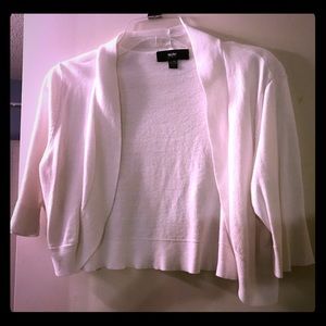 White Mossimo Shrug XL